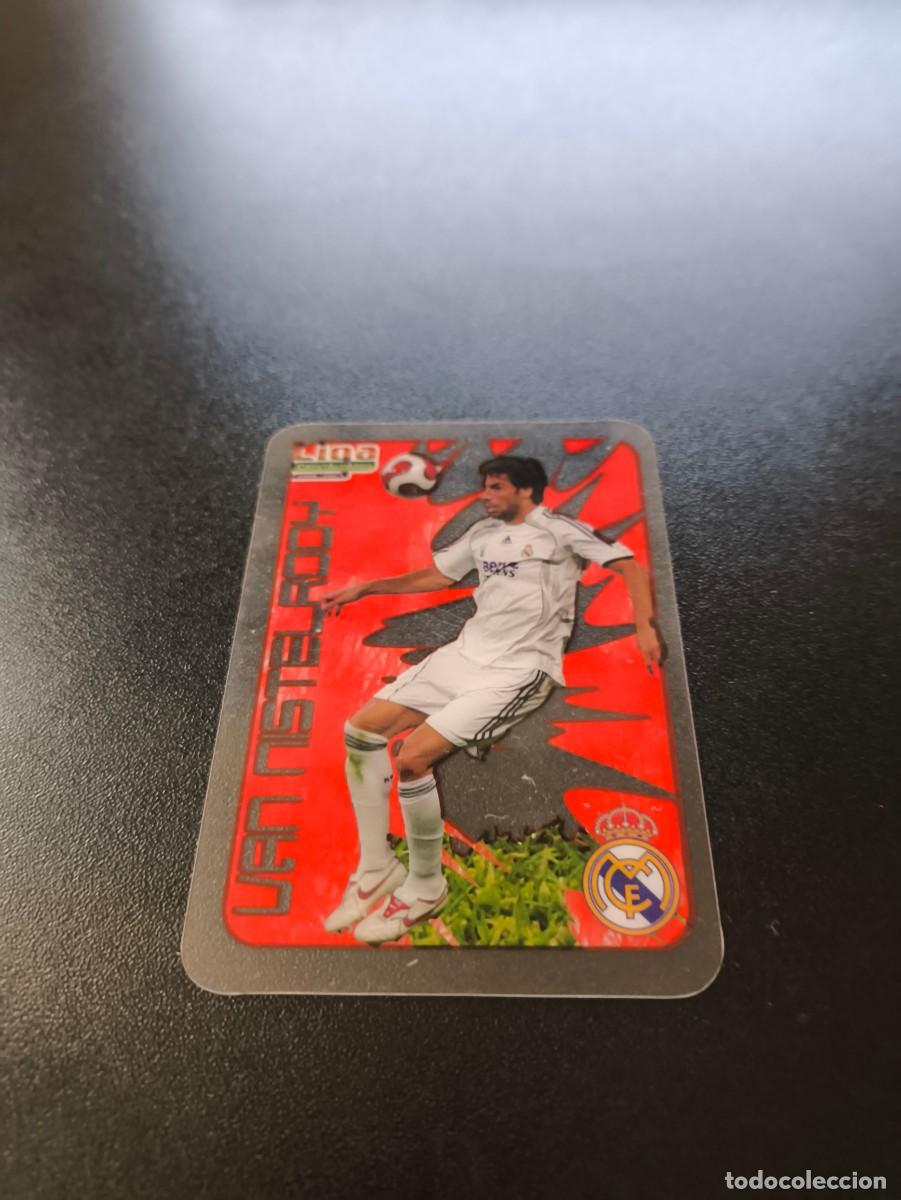 Cromos de F&uacute;tbol: 33 Van Nistelrooy REAL MADRID LIGA MUNDICROMO CRYSTALCARDS 2006 2007 06 07 NO PANINI ESTE