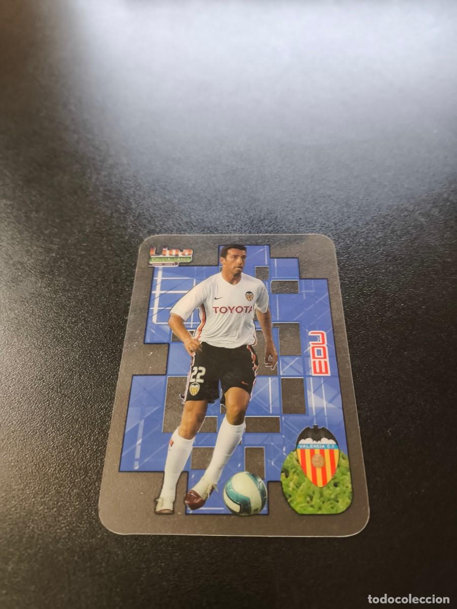 Cromos de F&uacute;tbol: 46 Edu VALENCIA LIGA MUNDICROMO CRYSTALCARDS 2006 2007 06 07 NO PANINI ESTE