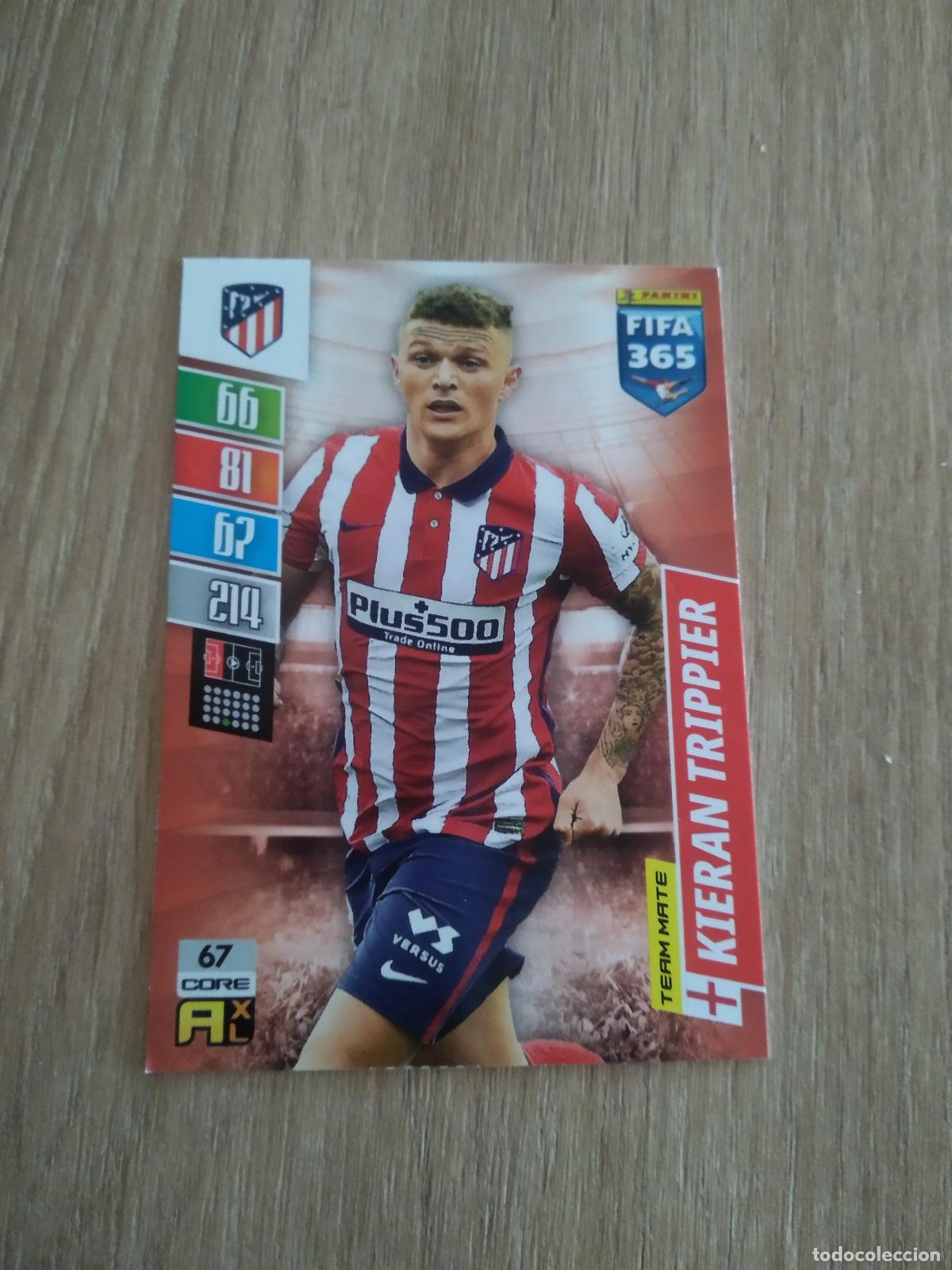 Cromos de F&uacute;tbol: 67 TRIPPIER ATLETICO DE MADRID CROMO FUTBOL PANINI ADRENALYN 21-22 FIFA 365 2021-2022