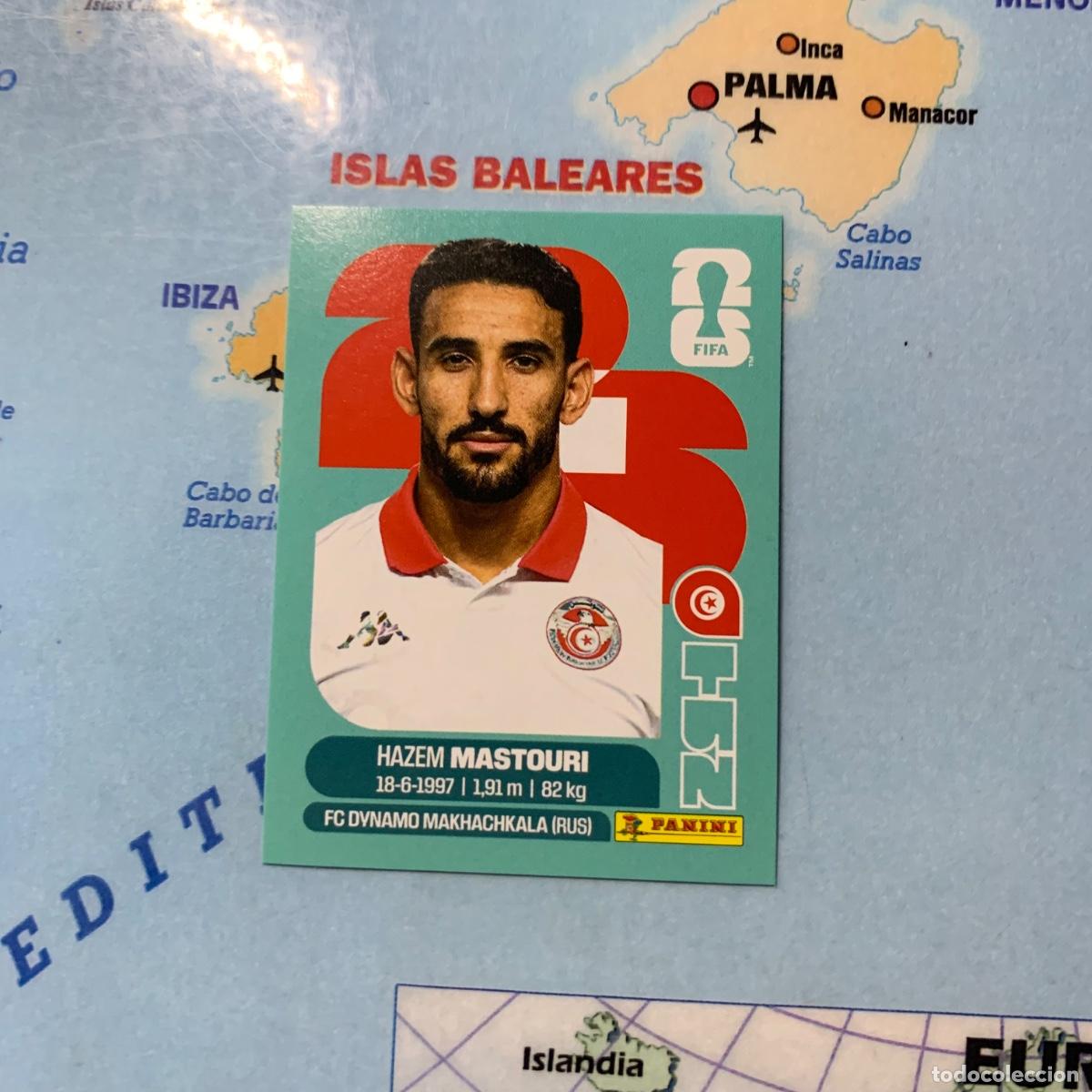 Cromos de F&uacute;tbol: Tunez n&uacute;mero 17 cromo panini Mundial Fifa World Cup 2026