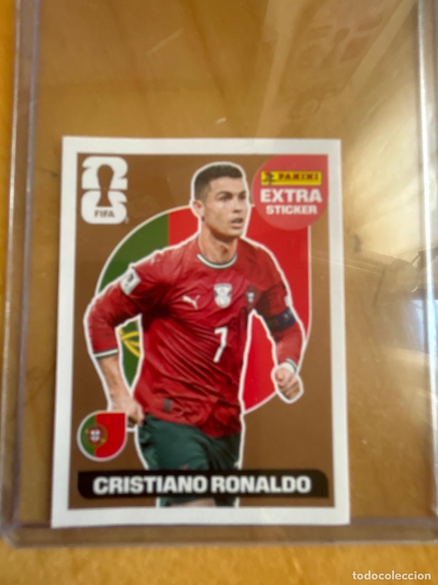 Cromos de F&uacute;tbol: CRISTIANO RONALDO EXTRA PORTUGAL MUNDIAL FIFA WORLD CUP 2026 STICKER PANINI SIN PEGAR