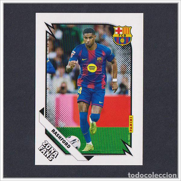 Cromos de F&uacute;tbol: PANINI CLUB 2025 2026 25 26 BARCELONA RASHFORD 44 ZONA FANS BAR&Ccedil;A COLECCI&Oacute;N LIGA ALBUM