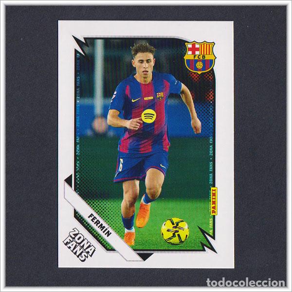 Cromos de F&uacute;tbol: PANINI CLUB 2025 2026 25 26 BARCELONA FERMIN 39 ZONA FANS BAR&Ccedil;A COLECCI&Oacute;N LIGA ALBUM