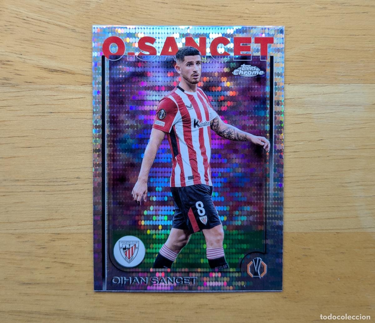 Cromos de F&uacute;tbol: TOPPS CHROME UCL 2024-2025 - OIHAN SANCET - PULSAR - ATHLETIC CLUB