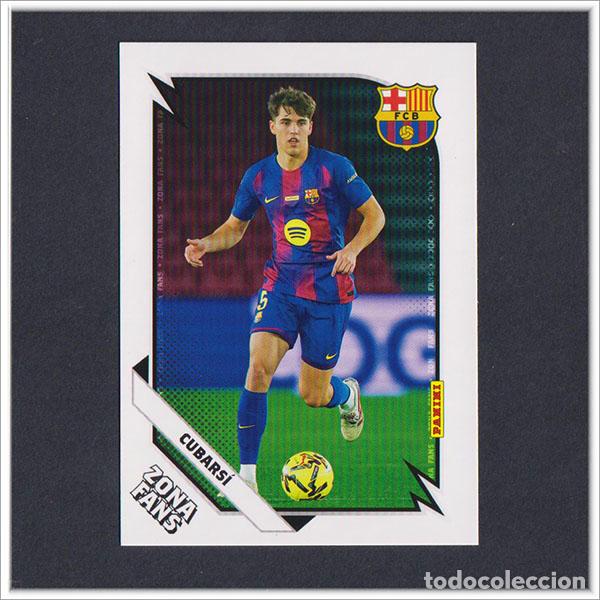Cromos de F&uacute;tbol: PANINI CLUB 2025 2026 25 26 BARCELONA CUBARSI 33 ZONA FANS BAR&Ccedil;A COLECCI&Oacute;N LIGA ALBUM