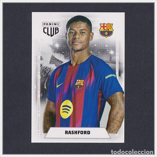 Cromos de F&uacute;tbol: PANINI CLUB 2025 2026 25 26 BARCELONA RASHFORD 30 BAR&Ccedil;A COLECCI&Oacute;N LIGA ALBUM F&Uacute;TBOL