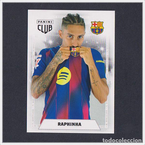 Cromos de F&uacute;tbol: PANINI CLUB 2025 2026 25 26 BARCELONA RAPHINHA 29 BAR&Ccedil;A COLECCI&Oacute;N LIGA ALBUM F&Uacute;TBOL