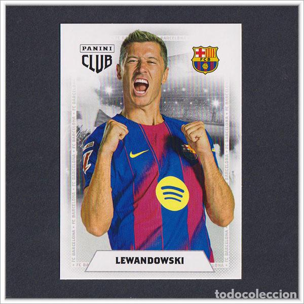 Cromos de F&uacute;tbol: PANINI CLUB 2025 2026 25 26 BARCELONA LEWANDOWSKI 28 BAR&Ccedil;A COLECCI&Oacute;N LIGA ALBUM F&Uacute;TBOL