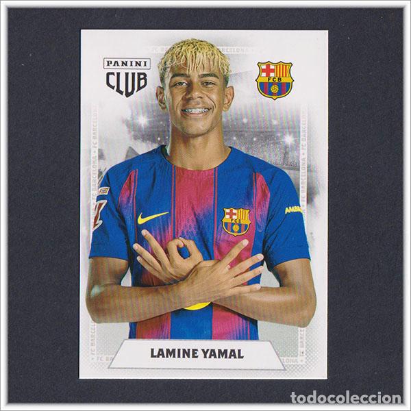 Cromos de F&uacute;tbol: PANINI CLUB 2025 2026 25 26 BARCELONA LAMINE YAMAL 25 BAR&Ccedil;A COLECCI&Oacute;N LIGA ALBUM F&Uacute;TBOL