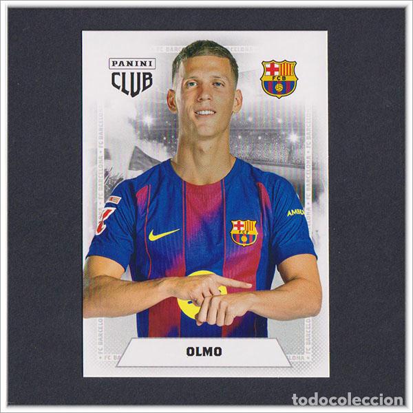 Cromos de F&uacute;tbol: PANINI CLUB 2025 2026 25 26 BARCELONA DANI OLMO 24 BAR&Ccedil;A COLECCI&Oacute;N LIGA ALBUM F&Uacute;TBOL