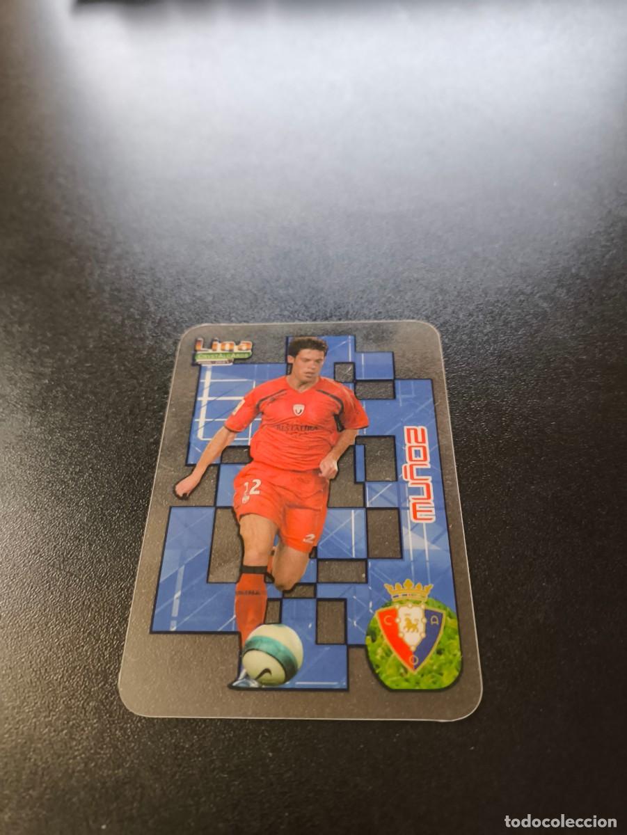 Cromos de F&uacute;tbol: 66 Mu&ntilde;oz OSASUNA LIGA MUNDICROMO CRYSTALCARDS 2006 2007 06 07 NO PANINI ESTE