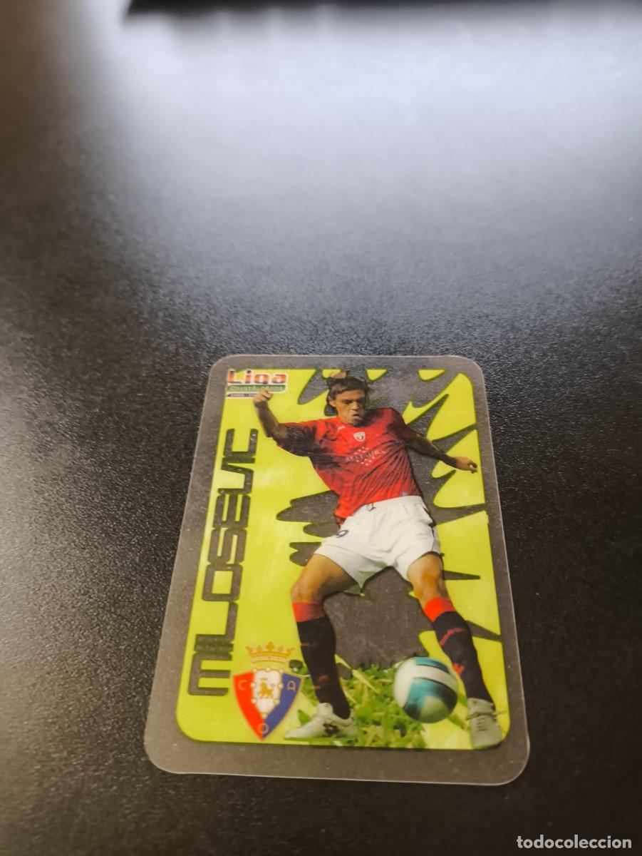 Cromos de F&uacute;tbol: 71 Milosevic OSASUNA LIGA MUNDICROMO CRYSTALCARDS 2006 2007 06 07 NO PANINI ESTE