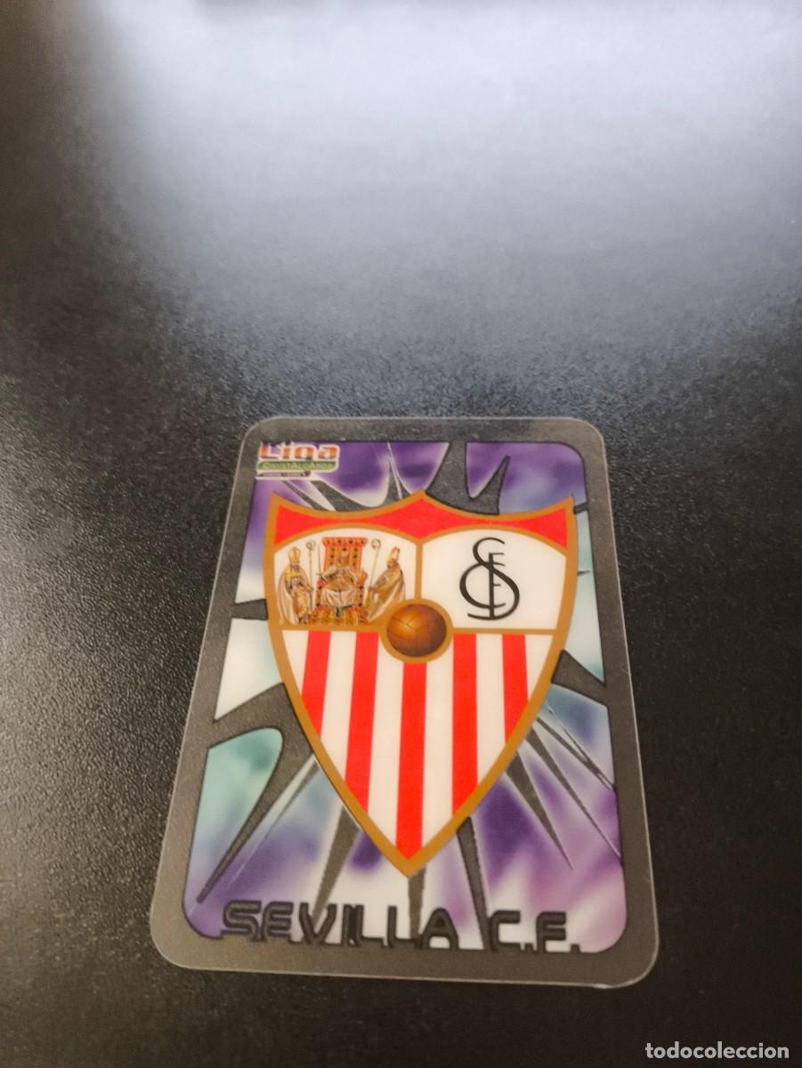 Cromos de F&uacute;tbol: 73 Escudo SEVILLA LIGA MUNDICROMO CRYSTALCARDS 2006 2007 06 07 NO PANINI ESTE