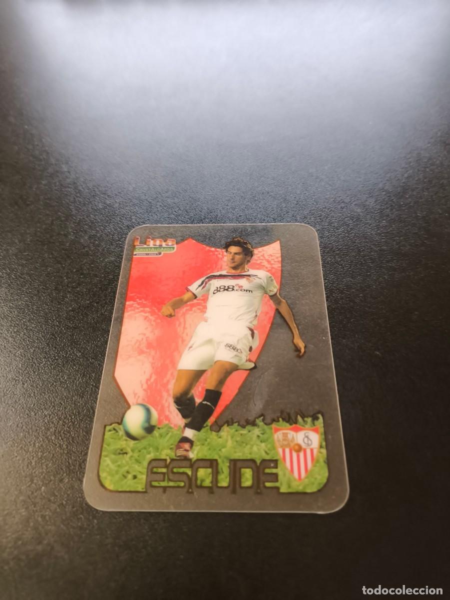 Cromos de F&uacute;tbol: 79 Escude PLANTILLA SEVILLA LIGA MUNDICROMO CRYSTALCARDS 2006 2007 06 07 NO PANINI ESTE