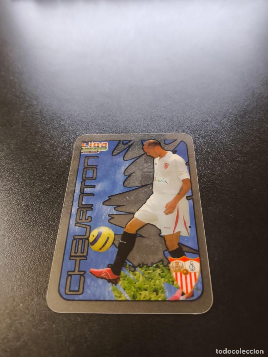 Cromos de F&uacute;tbol: 85 Chevanton PLANTILLA SEVILLA LIGA MUNDICROMO CRYSTALCARDS 2006 2007 06 07 NO PANINI ESTE