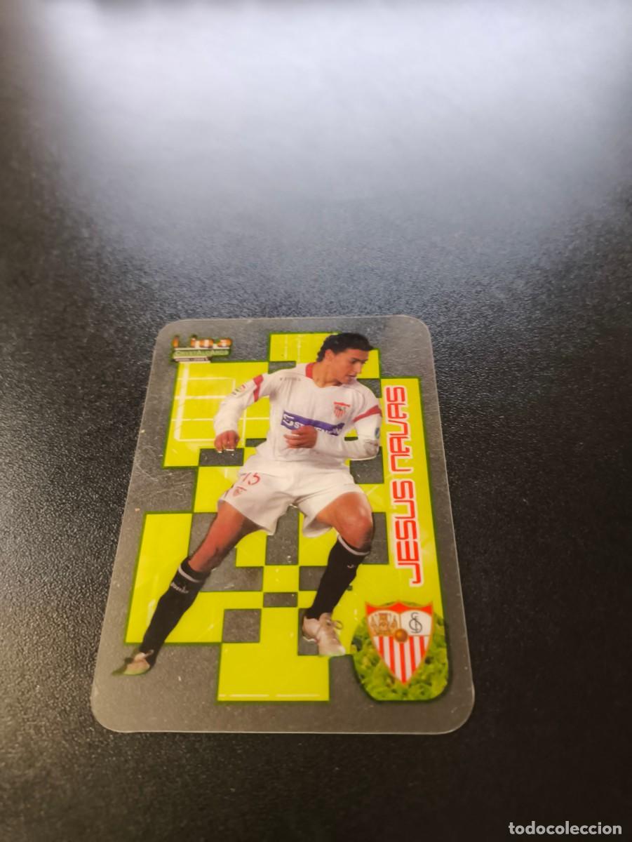 Cromos de F&uacute;tbol: 86 Jes&uacute;s Navas SEVILLA LIGA MUNDICROMO CRYSTALCARDS 2006 2007 06 07 NO PANINI ESTE