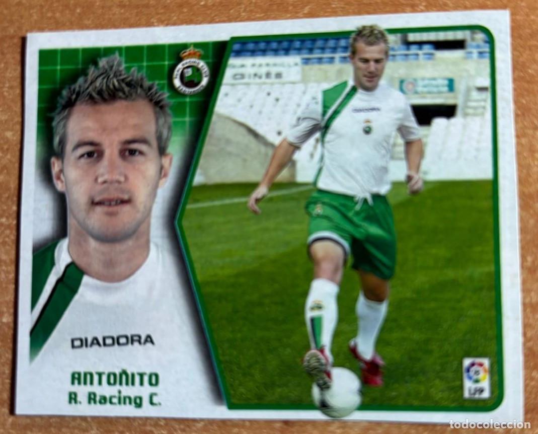 Cromos de F&uacute;tbol: EDICIONES ESTE 2005-2006 05 06 FICHAJE N&ordm; 45 ANTO&Ntilde;ITO (RACING) RECORTADO LEER