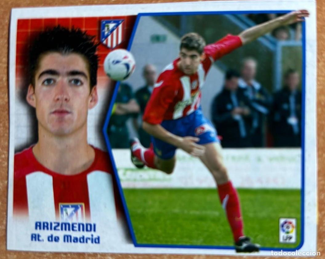 Cromos de F&uacute;tbol: EDICIONES ESTE 2005-2006 05 06 FICHAJE N&ordm; 31 ARIZMENDI (ATLETICO MADRID) RECORTADO LEER