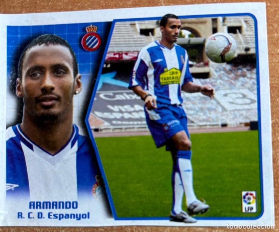 Cromos de F&uacute;tbol: EDICIONES ESTE 2005-2006 05 06 FICHAJE N&ordm; 40 ARMANDO (ESPANYOL) RECORTADO LEER