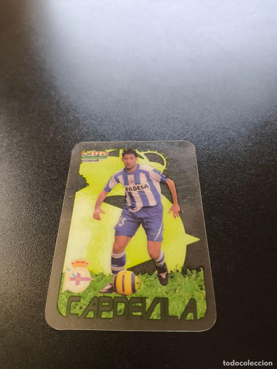 Cromos de F&uacute;tbol: 133 Capdevila DEPORTIVO DE LA CORU&Ntilde;A LIGA MUNDICROMO CRYSTALCARDS 2006 2007 06 07 NO PANINI ESTE