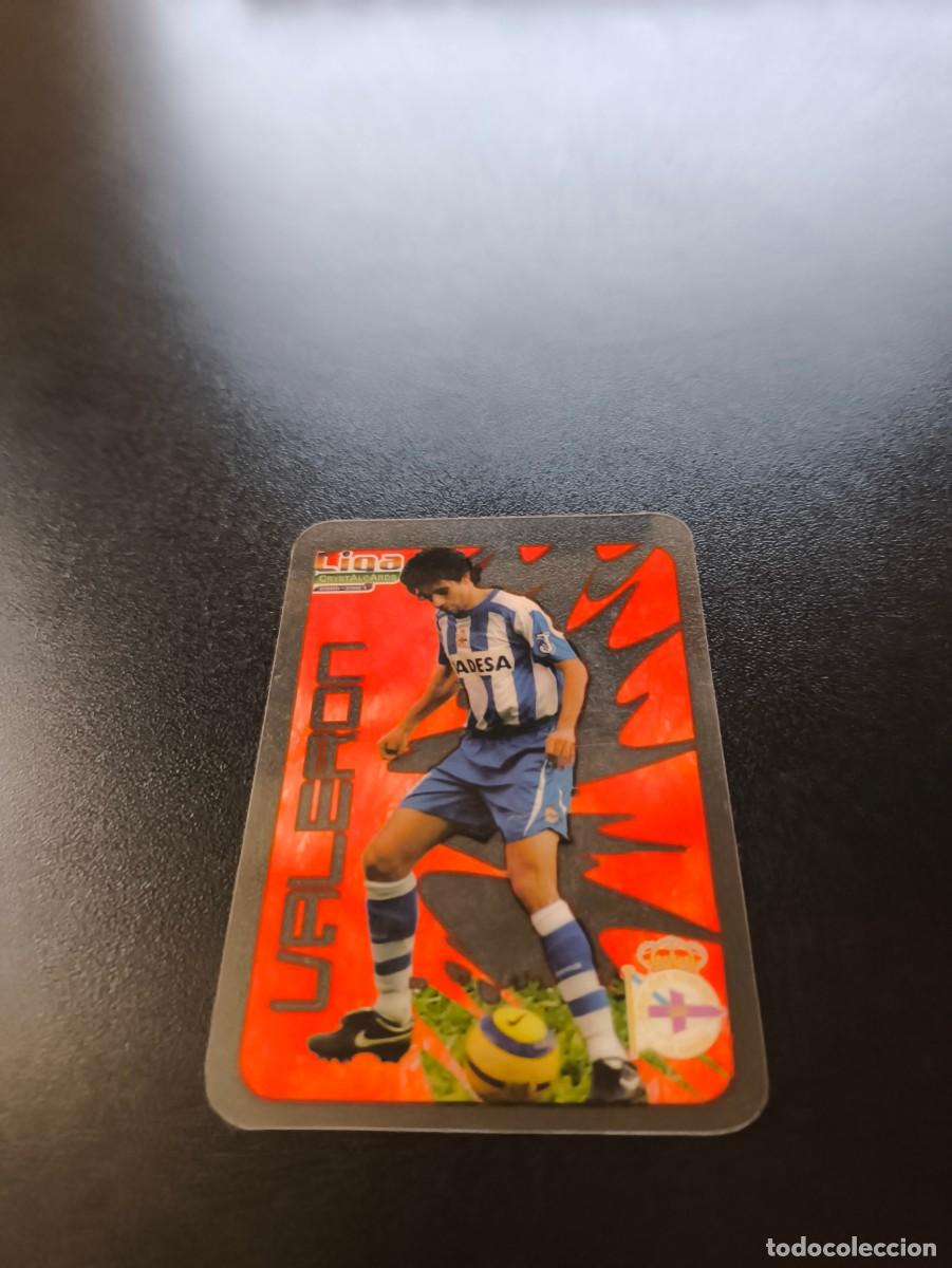 Cromos de F&uacute;tbol: 138 Valeron DEPORTIVO DE LA CORU&Ntilde;A LIGA MUNDICROMO CRYSTALCARDS 2006 2007 06 07 NO PANINI ESTE