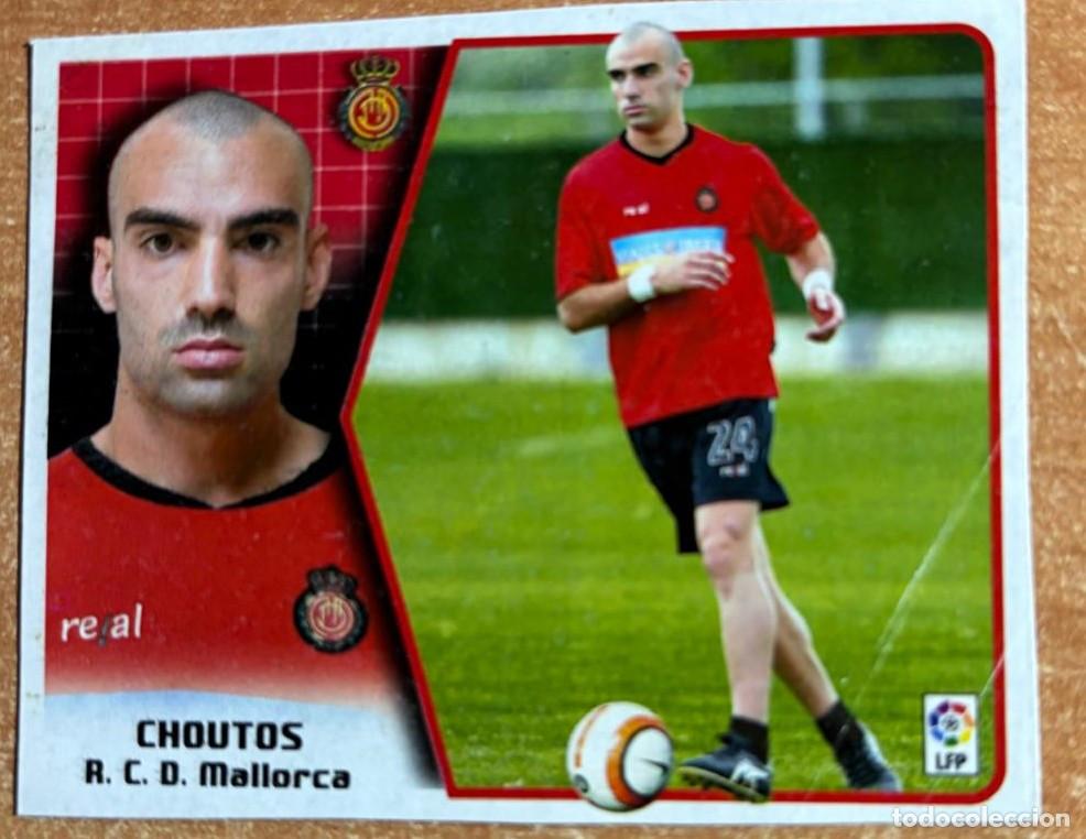 Cromos de F&uacute;tbol: EDICIONES ESTE 2005-2006 05 06 FICHAJE N&ordm; 44 CHOUTOS (MALLORCA) RECORTADO LEER