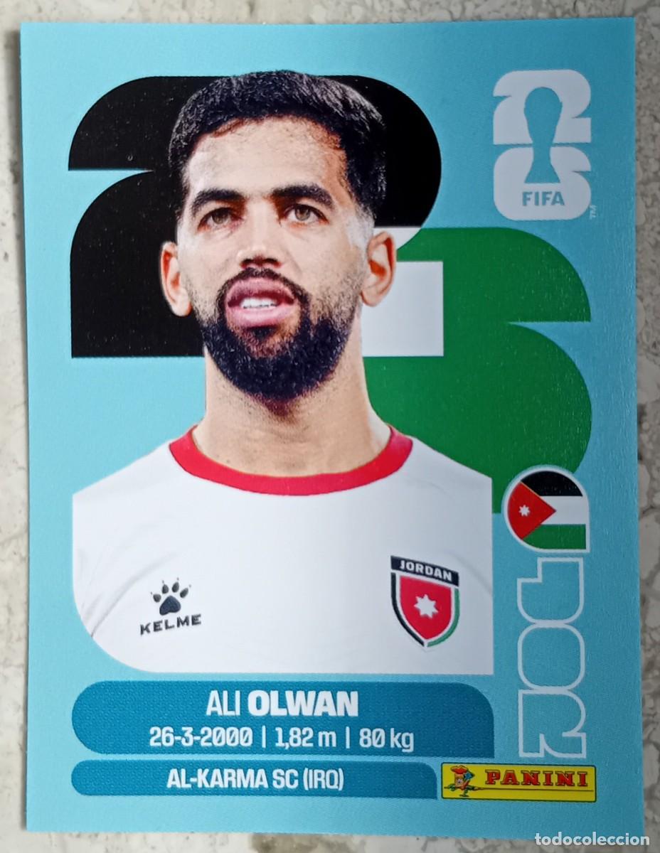 Cromos de F&uacute;tbol: Figurina Panini 2026 Cromo World Cup Usa Mundial 2026 Ali Olwan Jordan n JOR 18