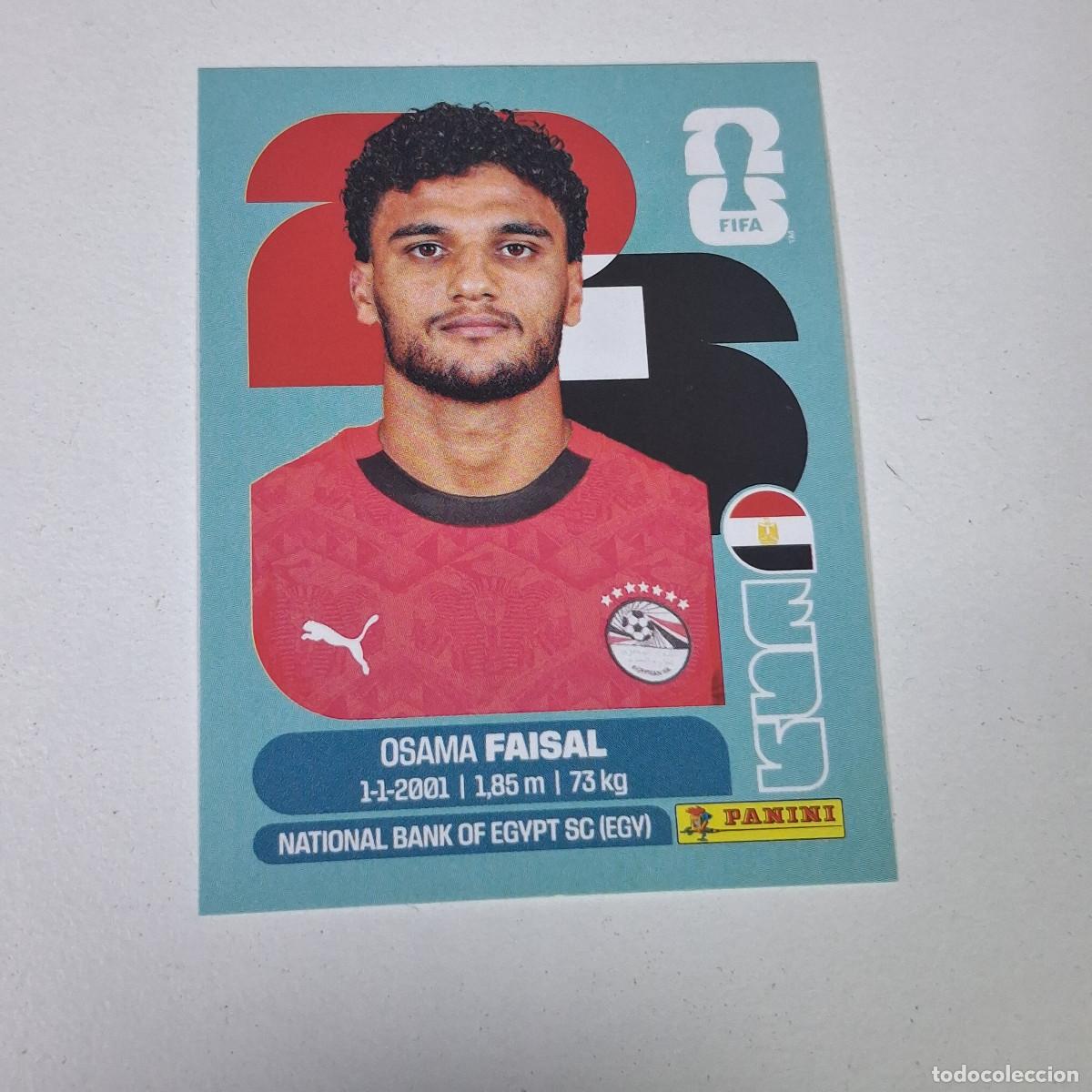 Cromos de F&uacute;tbol: B9 EGY16 OSAMA FAISAL 16 EGYPTO EGYPT EGY MUNDIAL FIFA WORLD CUP 2026 STICKER PANINI