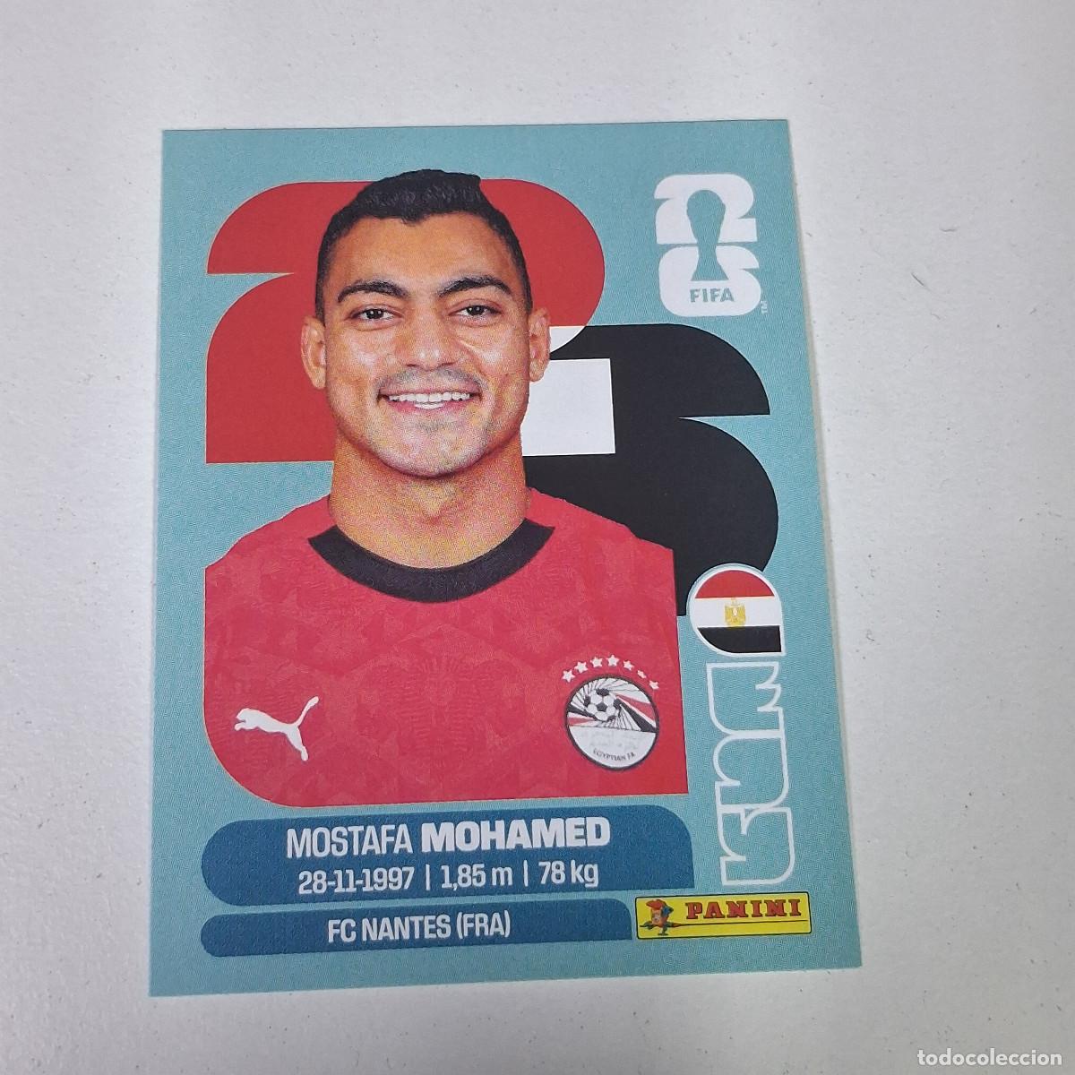 Cromos de F&uacute;tbol: B9 EGY 18 EGY18 MOSTAFA MOHAMED EGYPTO EGYPT EGY MUNDIAL FIFA WORLD CUP 2026 STICKER PANINI