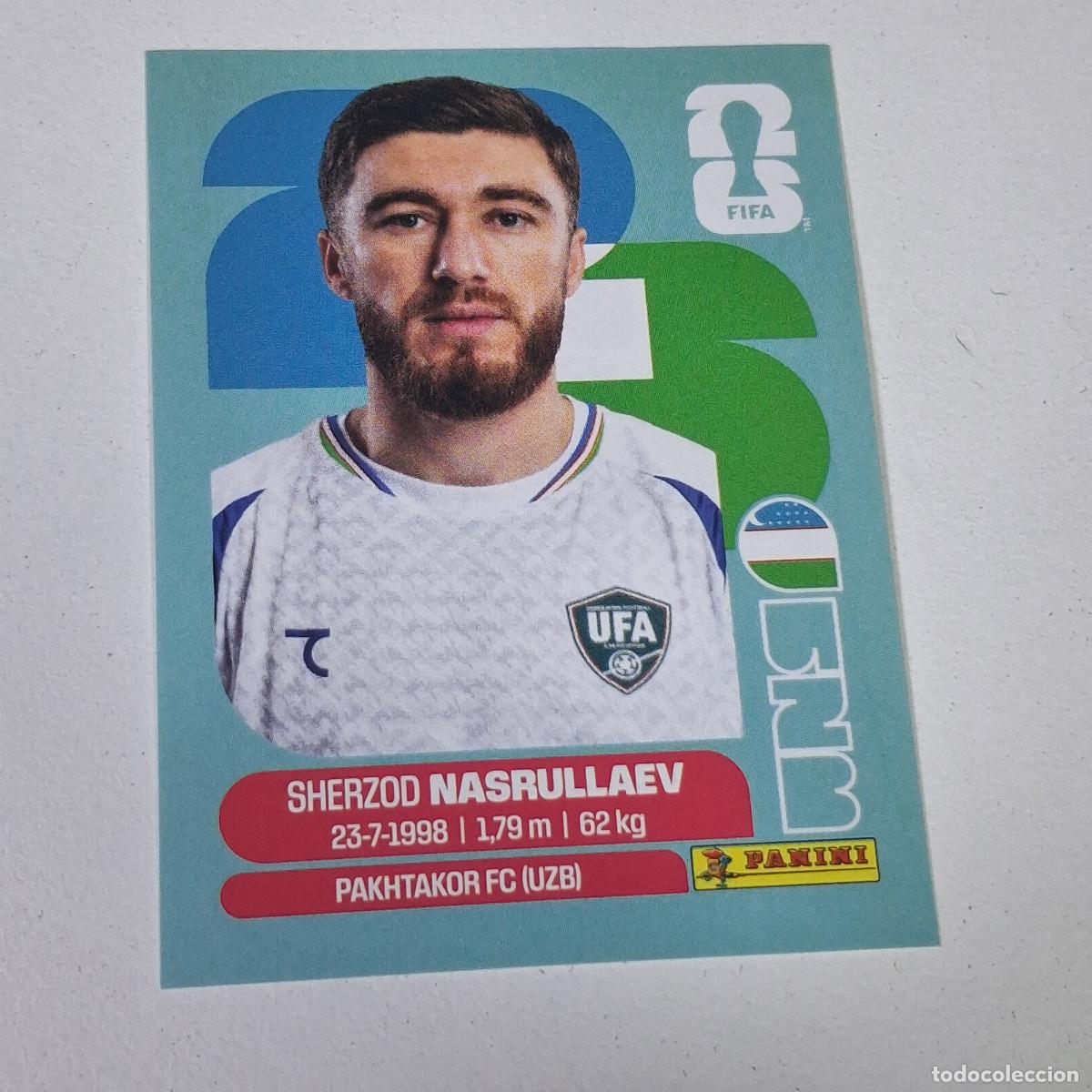 Cromos de F&uacute;tbol: B9 UZB4 SHERZOD NASRULLAEV 4 UZBEKIST&Aacute;N UZB MUNDIAL FIFA WORLD CUP 2026 STICKER PANINI