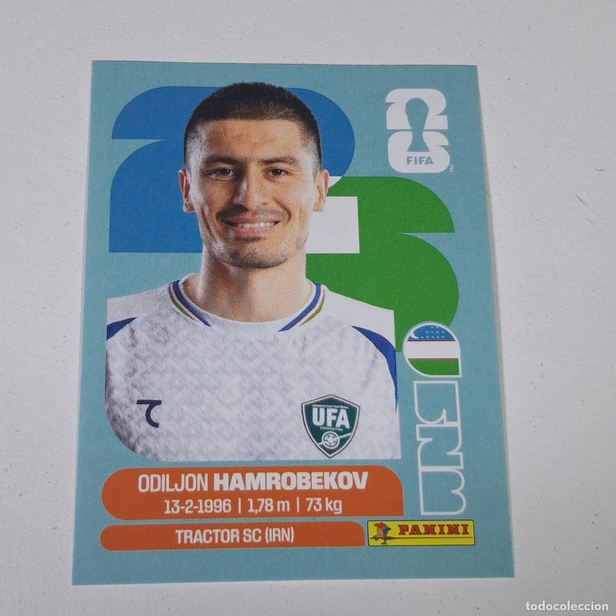Cromos de F&uacute;tbol: B9 UZB10 ODILJON HAMROBEKOV 10 UZBEKIST&Aacute;N UZB MUNDIAL FIFA WORLD CUP 2026 STICKER PANINI