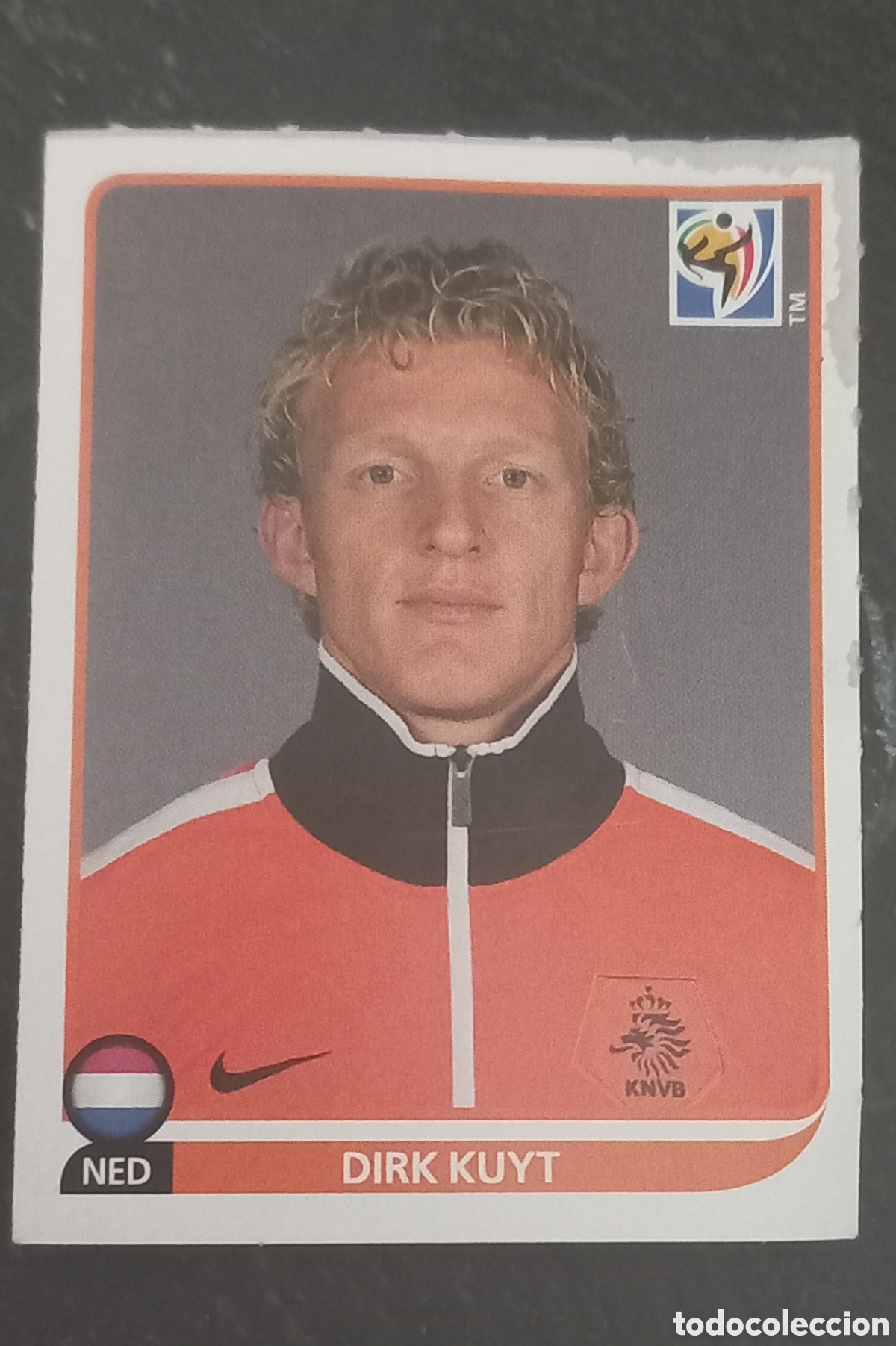 Football Stickers: MUNDIAL SUDAFRICA 2010 PANINI N&ordm; 351 DIRK KUYT (HOLANDA) - FIFA WORLD CUP SOUTH AFRICA 10