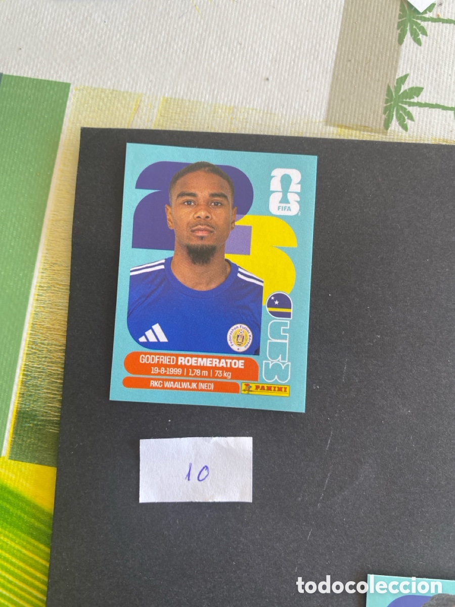Cromos de F&uacute;tbol: Cromo Curazao Mundial 26 N* 10 nuevo
