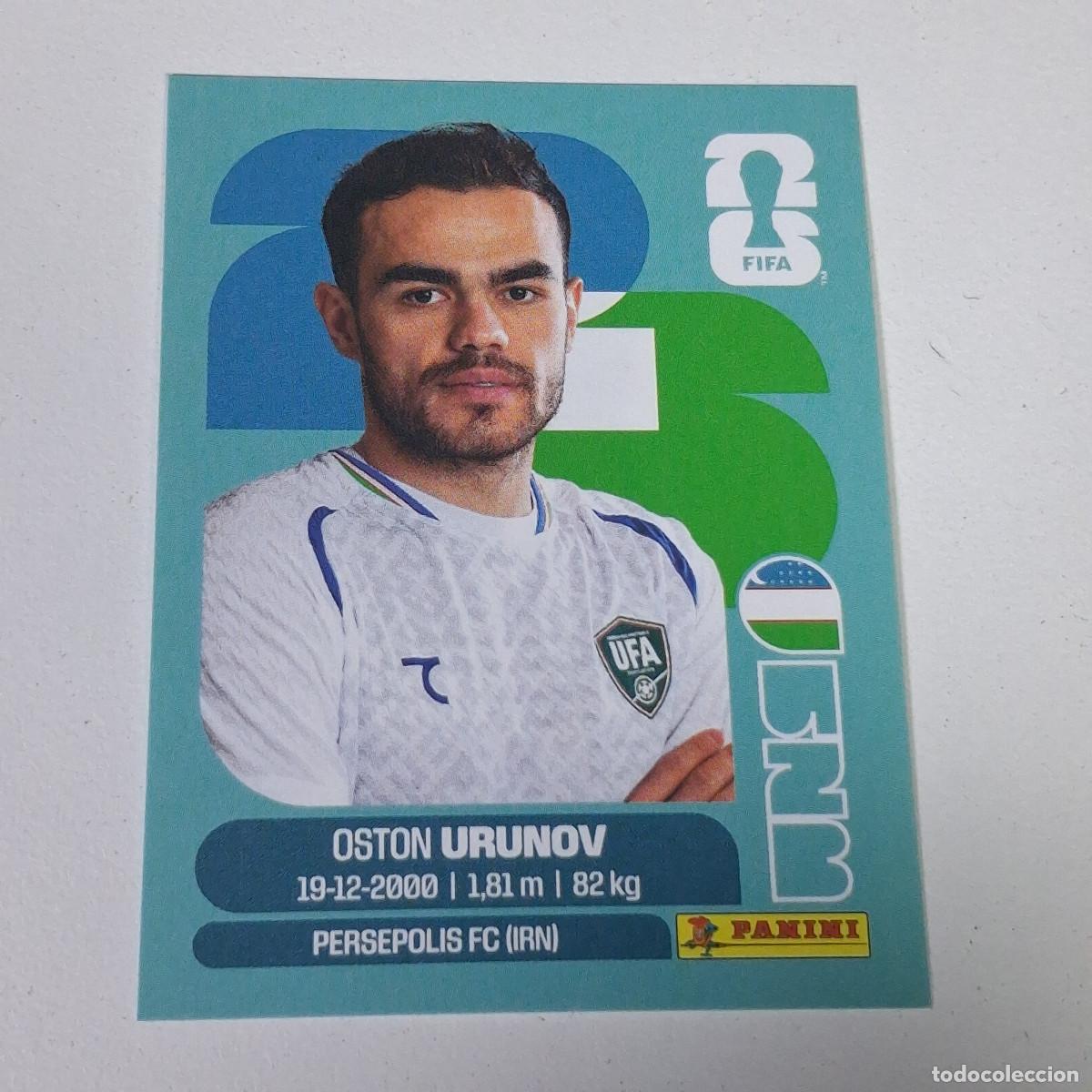 Cromos de Futebol: B9 UZB17 OSTON URUNOV 17 UZBEKIST&Aacute;N UZB FIFA WORLD CUP 2026 STICKER PANINI