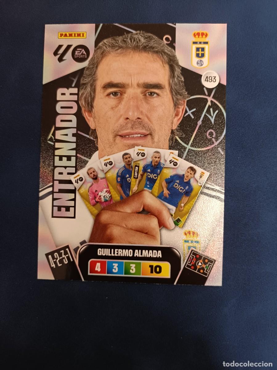 Cromos de Futebol: 493 Guillermo Almada entrenador Adrenalyn XL 25 26 Real Oviedo panini 2025 2026