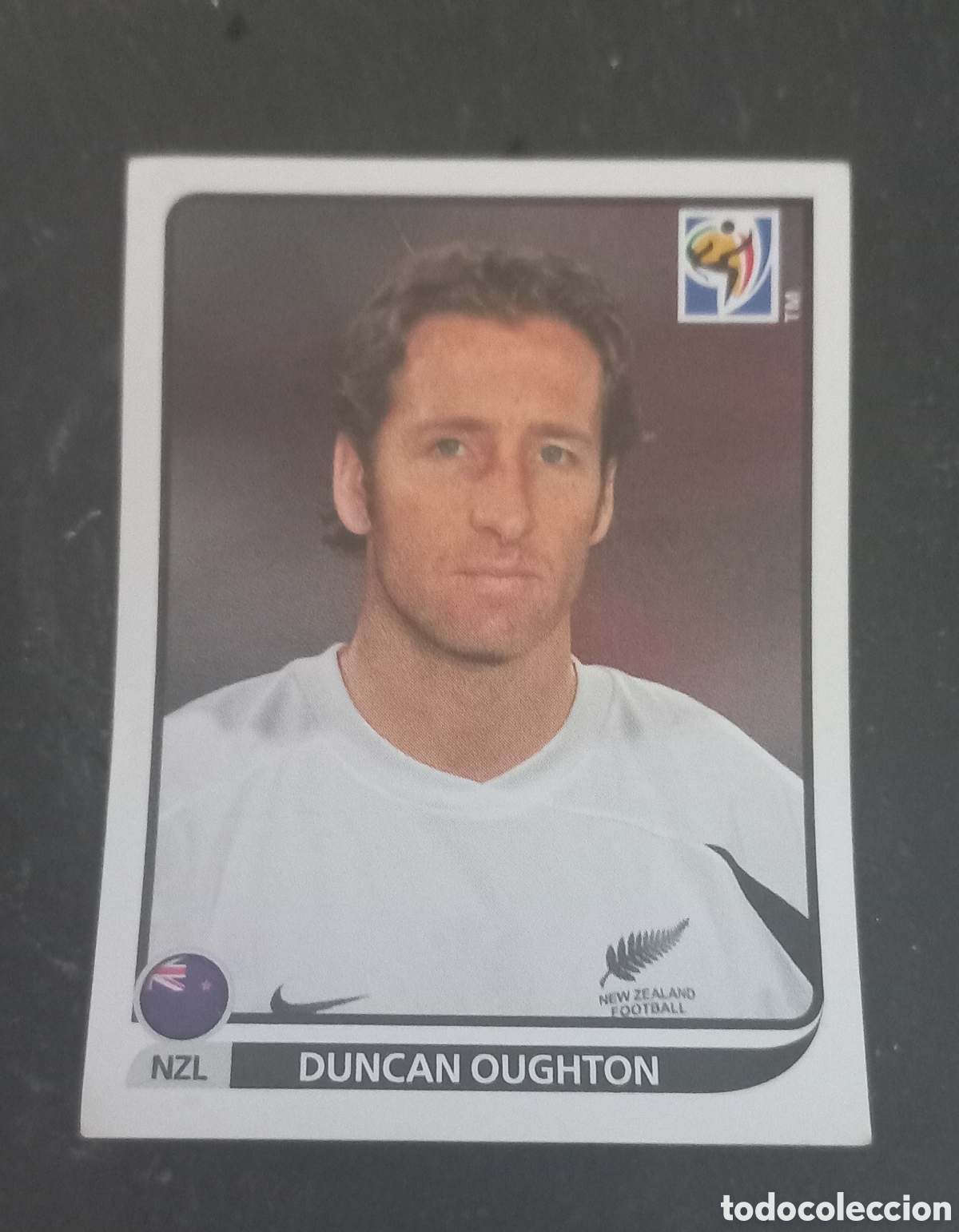 Cromos de Futebol: N&ordm; 459 DUNCAN OUGHTON MUNDIAL SOUTH AFRICA 2010 WORLD CUP 10 PANINI
