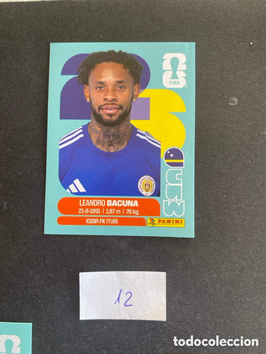 Cromos de Futebol: Cromo Curazao Mundial 26 N* 12 nuevo