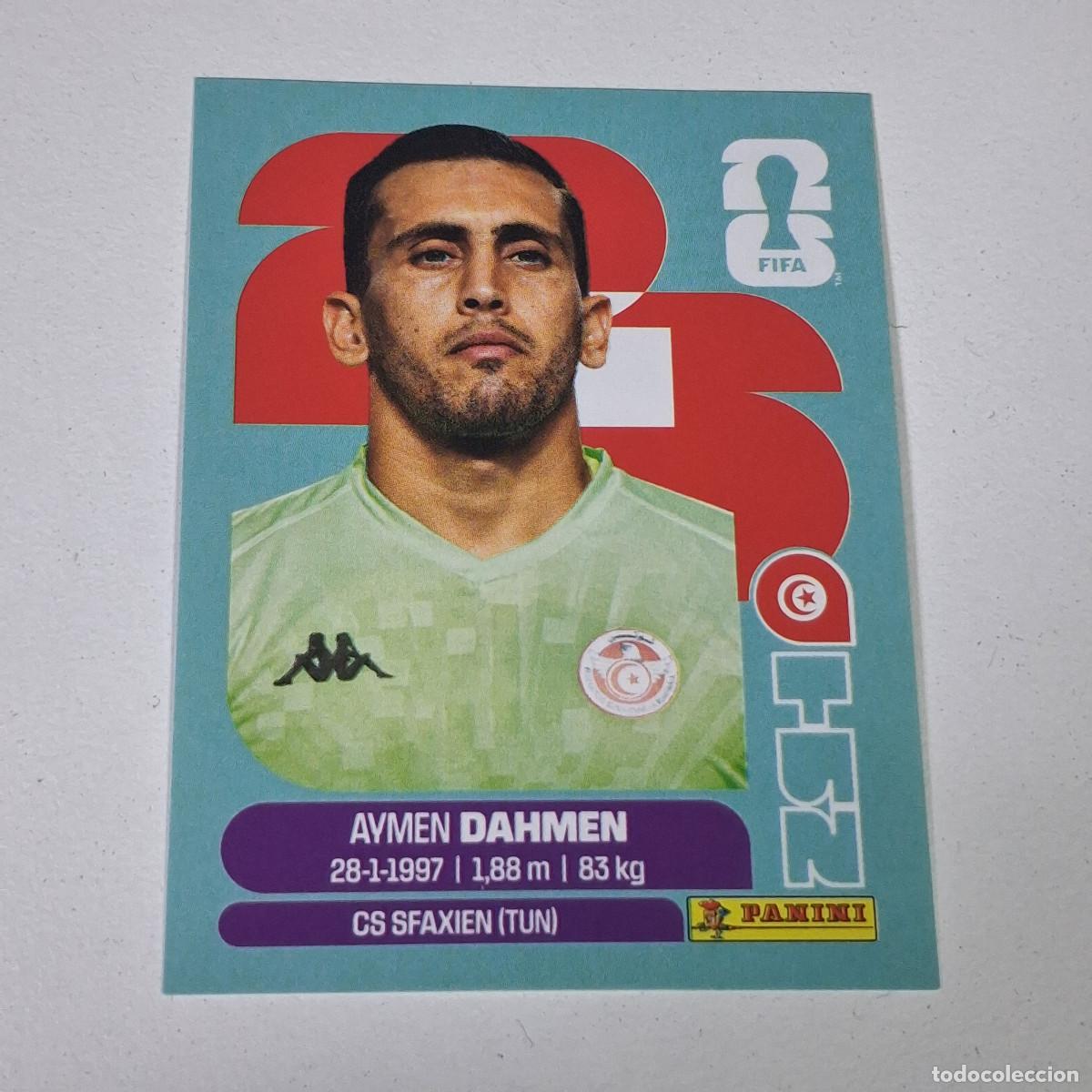 Cromos de Futebol: B9 TUN 3 TUN3 AYMEN DAHMEN TUNEZ T&Uacute;NEZ TUNISIA TUN MUNDIAL FIFA WORLD CUP 2026 STICKER PANINI