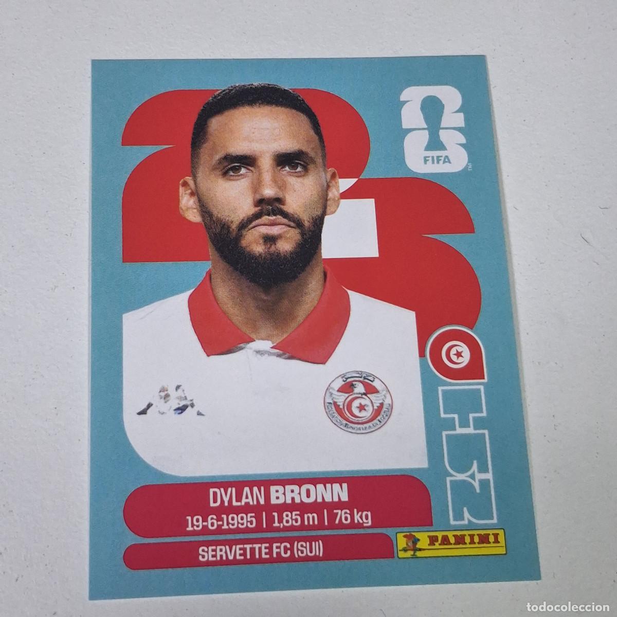 Cromos de Futebol: B9 TUN8 DYLAN BRONN 8 T&Uacute;NEZ TUNISIA TUN MUNDIAL FIFA WORLD CUP 2026 STICKER PANINI