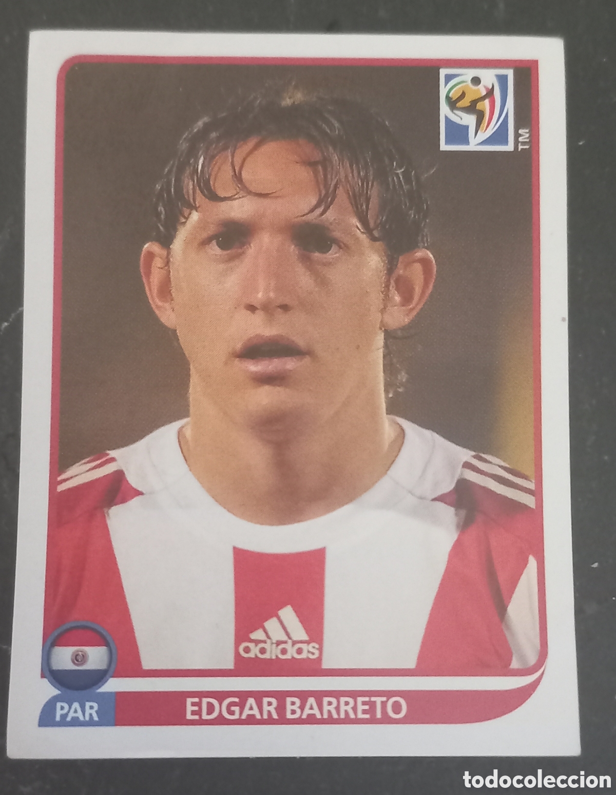 Cromos de Futebol: Edgar Barreto Paraguay 440 . World cup 20210