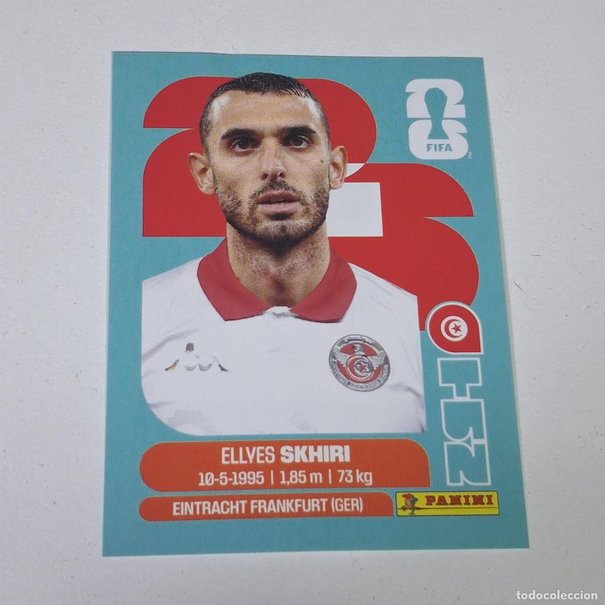Cromos de Futebol: B9 TUN9 ELLYES SKHIRI 9 T&Uacute;NEZ TUNISIA TUN MUNDIAL FIFA WORLD CUP 2026 STICKER PANINI