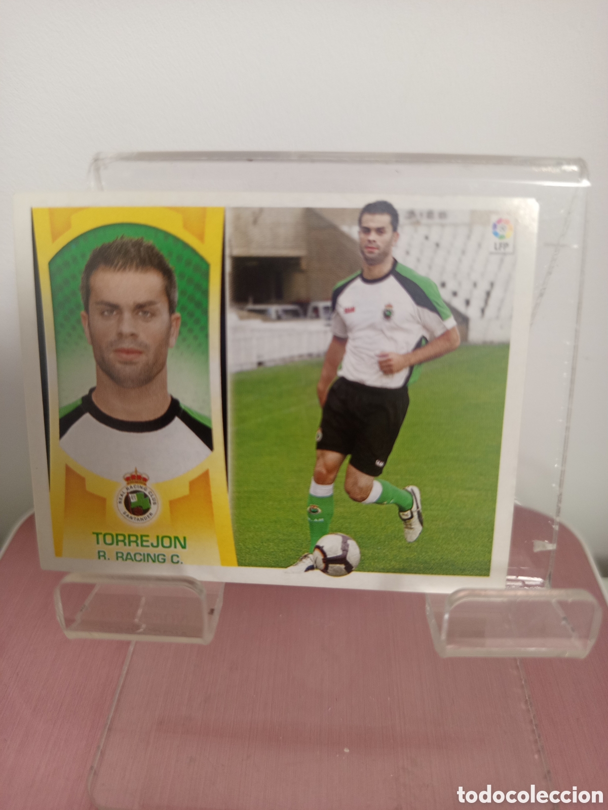 Cromos de Futebol: ❇️ CROMO ⚽ TORREJ&Oacute;N RACING DE SANTANDER COLOCA LIGA LFP 09 10 2009 2010 ESTE SIN PEGAR PANINI ❇️
