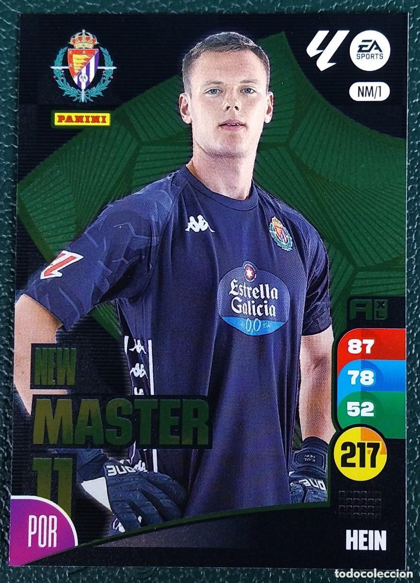 Football Stickers: NM/1 HEIN REAL VALLADOLID NEW MASTER FICHAS ALBUM ADRENALYN XL 2024 2025 24 25