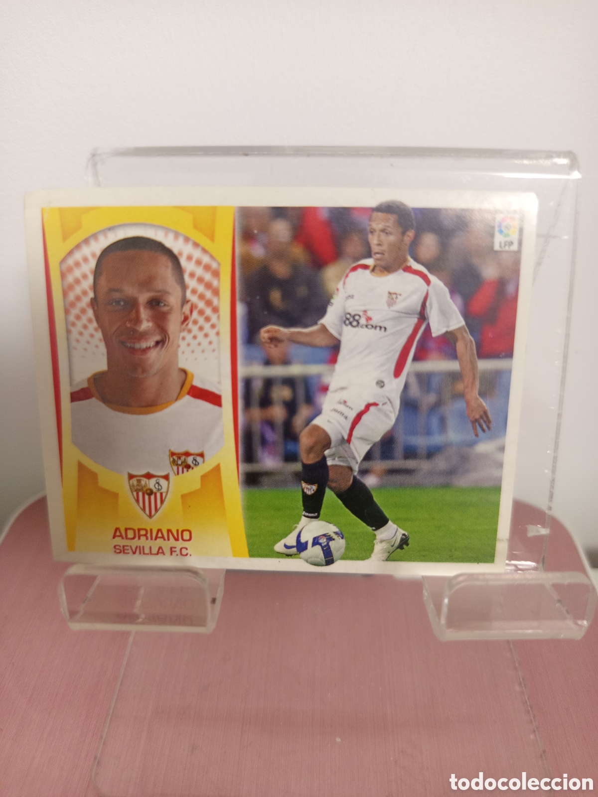 Fu&szlig;ball-Sticker: ❇️ CROMO ⚽ ADRIANO SEVILLA LIGA LFP 09 10 2009 2010 ESTE SIN PEGAR PANINI ❇️