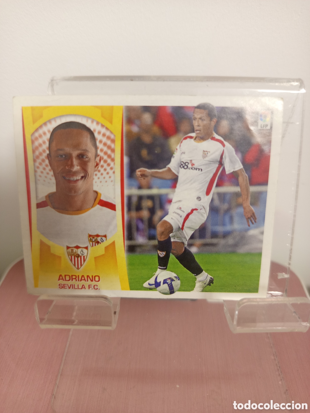 Fu&szlig;ball-Sticker: ❇️ CROMO ⚽ ADRIANO SEVILLA LIGA LFP 09 10 2009 2010 ESTE SIN PEGAR PANINI ❇️