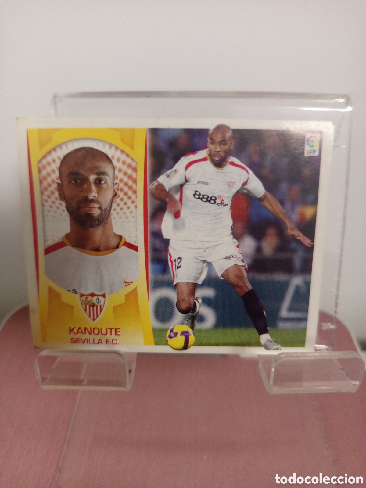 Cartes &agrave; collectionner de Football: ❇️ CROMO ⚽ KANOUTE SEVILLA LIGA LFP 09 10 2009 2010 ESTE SIN PEGAR PANINI ❇️