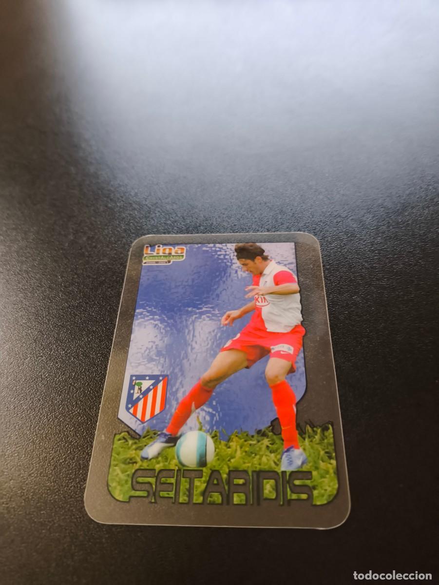 Cartes &agrave; collectionner de Football: 166 Seitaridis ATLETICO DE MADRID LIGA MUNDICROMO CRYSTALCARDS 2006 2007 06 07 NO PANINI ESTE