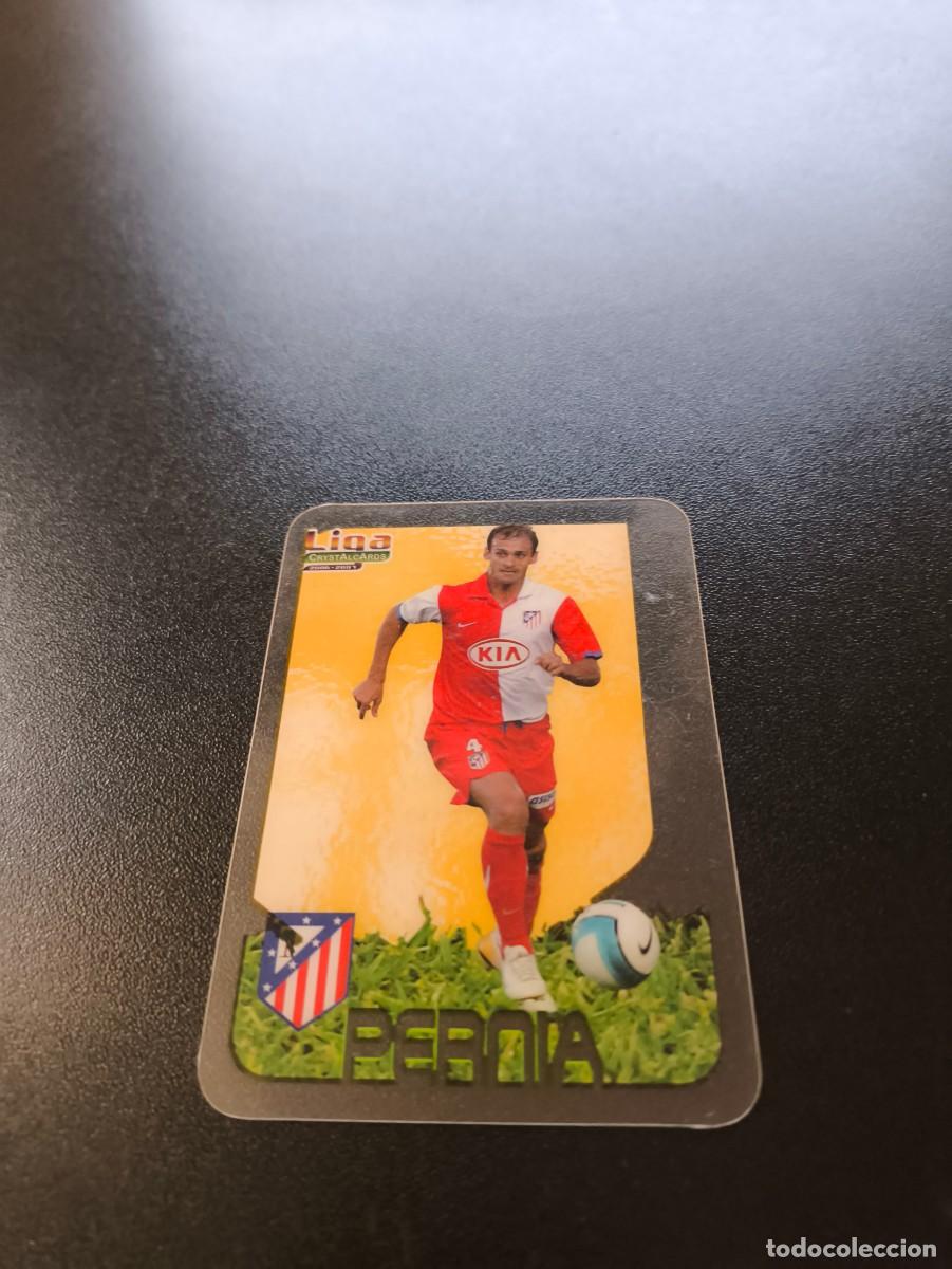 Cartes &agrave; collectionner de Football: 167 Pernia ATLETICO DE MADRID LIGA MUNDICROMO CRYSTALCARDS 2006 2007 06 07 NO PANINI ESTE