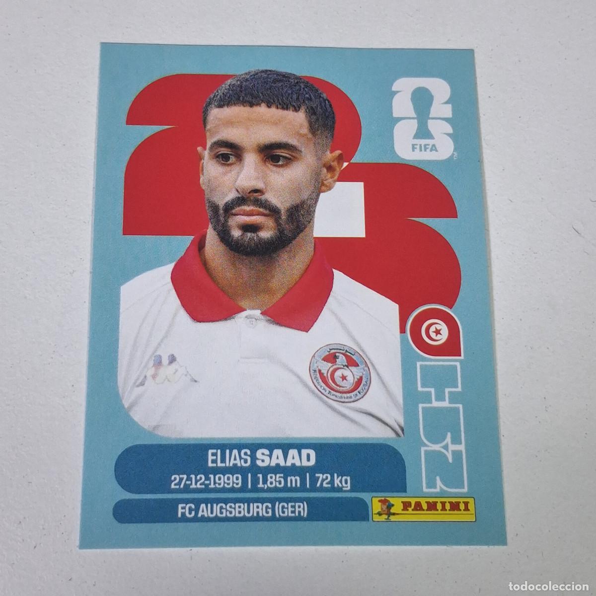 Football Stickers: B9 TUN 16 TUN16 ELIAS SAAD T&Uacute;NEZ TUNISIA TUN MUNDIAL FIFA WORLD CUP 2026 STICKER PANINI