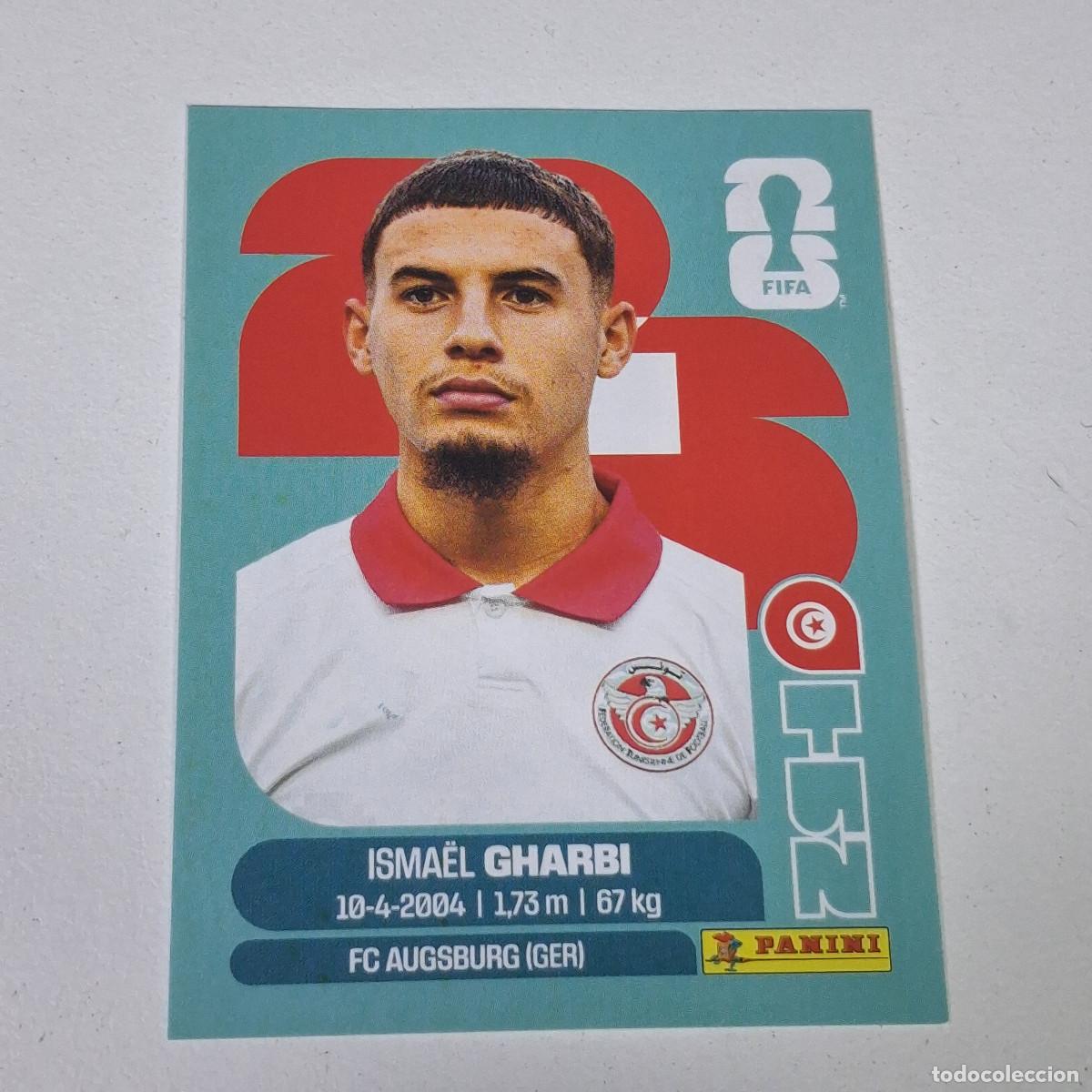 Football Stickers: B9 TUN 18 TUN18 ISMAEL GHARBI T&Uacute;NEZ TUNISIA TUN MUNDIAL FIFA WORLD CUP 2026 STICKER PANINI
